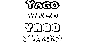 Coloriage Yago