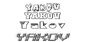 Coloriage Yakov