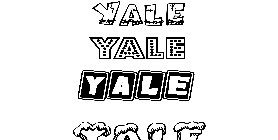 Coloriage Yale
