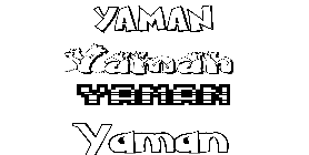 Coloriage Yaman