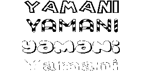 Coloriage Yamani