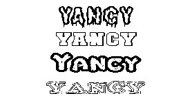 Coloriage Yancy