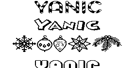 Coloriage Yanic