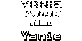Coloriage Yanie