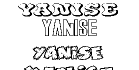 Coloriage Yanise