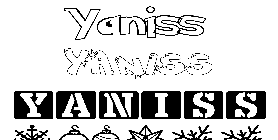 Coloriage Yaniss