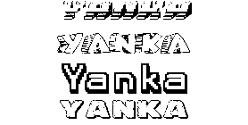 Coloriage Yanka