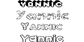 Coloriage Yannic