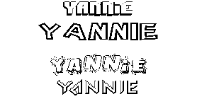 Coloriage Yannie