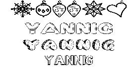 Coloriage Yannig