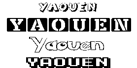 Coloriage Yaouen