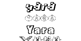 Coloriage Yara