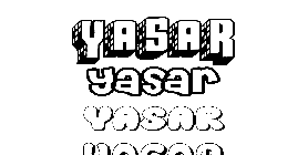 Coloriage Yasar