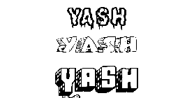 Coloriage Yash