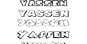 Coloriage Yassen