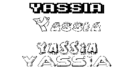 Coloriage Yassia