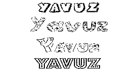 Coloriage Yavuz