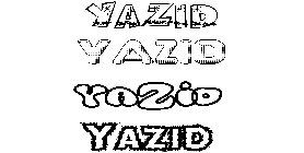 Coloriage Yazid