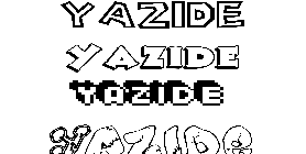 Coloriage Yazide