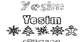 Coloriage Yesim