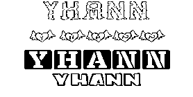 Coloriage Yhann