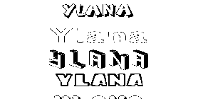Coloriage Ylana