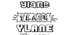 Coloriage Ylane