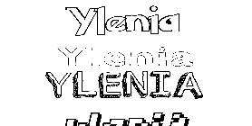 Coloriage Ylenia