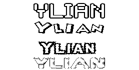 Coloriage Ylian