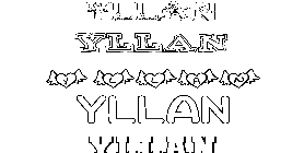 Coloriage Yllan