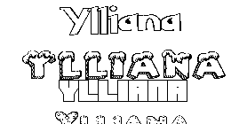 Coloriage Ylliana