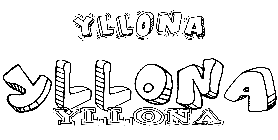 Coloriage Yllona