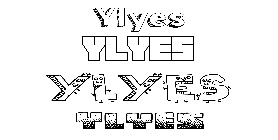 Coloriage Ylyes
