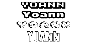 Coloriage Yoann