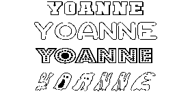 Coloriage Yoanne