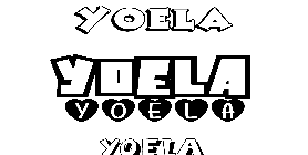 Coloriage Yoela