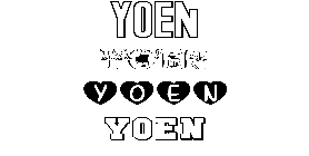 Coloriage Yoen