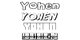 Coloriage Yohen
