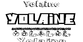 Coloriage Yolaine