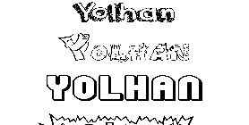 Coloriage Yolhan