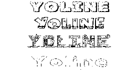 Coloriage Yoline