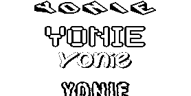 Coloriage Yonie