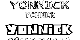Coloriage Yonnick