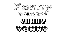 Coloriage Yonny
