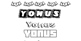 Coloriage Yonus