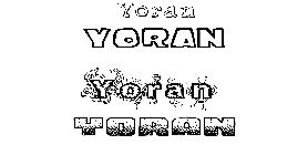 Coloriage Yoran