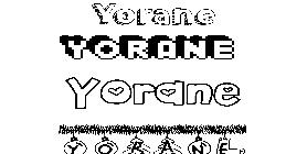 Coloriage Yorane