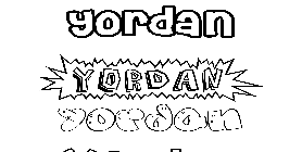 Coloriage Yordan