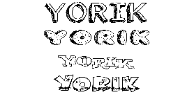 Coloriage Yorik