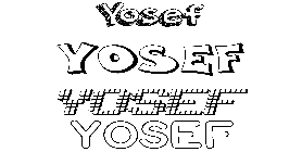 Coloriage Yosef